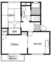 物件の間取り画像