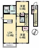 物件の間取り画像