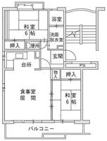 物件の間取り画像