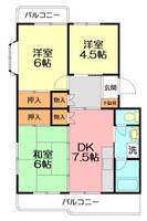 物件の間取り画像
