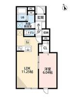 東京都杉並区本天沼2(アパート)の賃貸物件の間取り