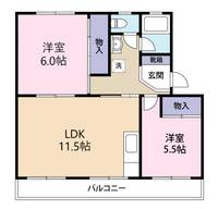 レジデンスBisyoの間取り