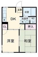 クレールハイツヤマニシの間取り