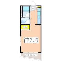 鹿児島県鹿児島市南林寺町(マンション)の賃貸物件の間取り