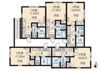 プレミエール柿生の間取り