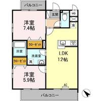 物件の間取り画像