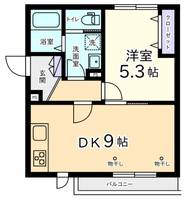 東京都渋谷区本町4(マンション)の賃貸物件の間取り
