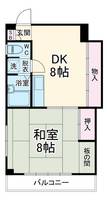 高力マンションの間取り