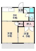 KMマンションの間取り