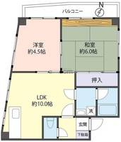 物件の間取り画像