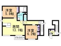 物件の間取り画像