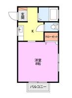新潟県新潟市中央区長潟1(アパート)の賃貸物件の間取り