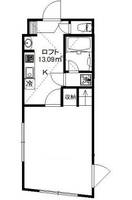エステムコート神谷の間取り