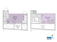 OAK VILLA SOU目黒の間取り