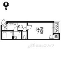 アルカス七条大宮の間取り