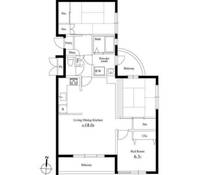 PARK SQUARE 武蔵関の間取り