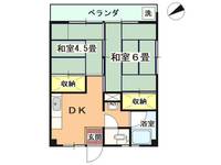 恵コーポの間取り