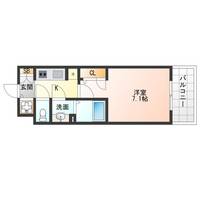 大阪府大阪市西淀川区大和田4(マンション)の賃貸物件の間取り