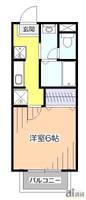 東京都小平市花小金井1(アパート)の賃貸物件の間取り