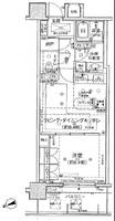 ファミール芝公園グランスイート ラ・ヴィルの間取り