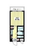 東京都中央区銀座2(マンション)の賃貸物件の間取り
