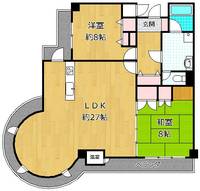 ニューハイツ花水木の間取り