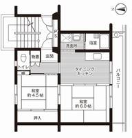 物件の間取り画像