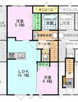 物件の間取り画像