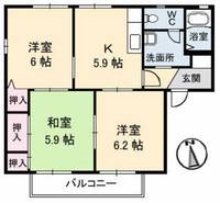 物件の間取り画像