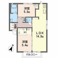 物件の間取り画像