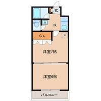 イーグルハイツ萩野町の間取り