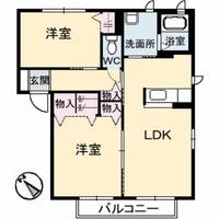 物件の間取り画像