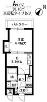 大阪府大阪市東淀川区大桐1(マンション)の賃貸物件の間取り