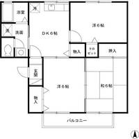 福島県福島市吉倉字谷地(アパート)の賃貸物件の間取り