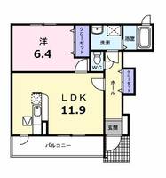 ボヌールの間取り