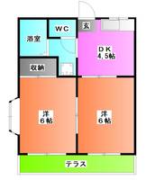 第一河村ハイツの間取り