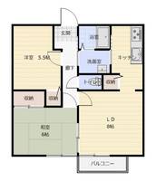 物件の間取り画像