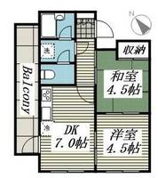 ラ・レジダンス・ド・アドラーブルの間取り