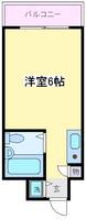 大阪府大阪市住吉区千躰2(マンション)の賃貸物件の間取り