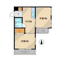 東京都中野区本町1(マンション)の賃貸物件の間取り