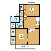 セジュール小岩井の間取り