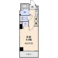 東京都文京区千駄木2(マンション)の賃貸物件の間取り