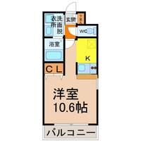 プレサンス名古屋駅前ヴェルロードの間取り