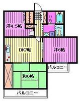 埼玉県さいたま市南区辻4(マンション)の賃貸物件の間取り