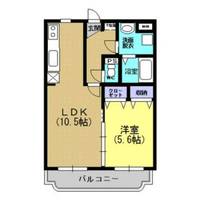 プランドール広木の間取り