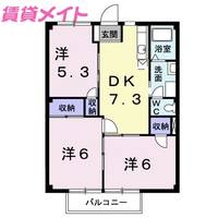 メゾングランパスの間取り