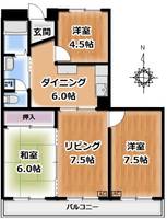 物件の間取り画像