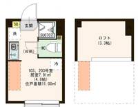 物件の間取り画像