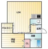 物件の間取り画像