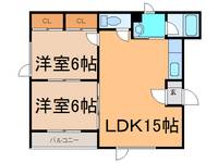 物件の間取り画像